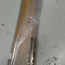 LazBlinds Bamboo Roller Shades, Ceylon Light Russet, 26" W x 20" H