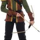 EraSpooky Boys Robin Hood Archer Costume Kids Forest Hunter Halloween Outfits (Large)
