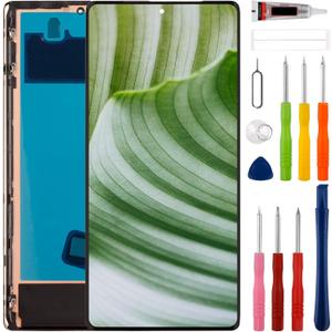 SWARK New LTPO AMOLED Display Compatible with Google Pixel 6 Pro GLUOG G8VOU Touch Screen Digitizer Assembly Replacement with Upgraded Repair Tools Kit-Black