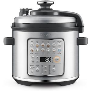 Breville Fast Slow Go Pressure Cooker BPR680BSS, Brushed Stainless Steel
