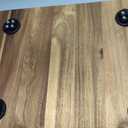 Acacia Wood Appliance Slider, 360° Rolling Tray, Sliding Tray for Coffee Maker, Appliance Rollers, Small Countertop Slider, Coffee Pot Slider Tray for Kitchen Appliances (Large 16"x13")