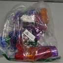 36 Pack Shot Glass on Beaded Necklaces, Disposable Plastic Shot Cups Bachelorette, Bulk Adult Mini Shot Glasses for Drinking Party, Birthday, Wedding, Mardi Gras, St. Patrick's Day, 2 Oz