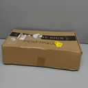 Perfnique Welcome sign for front porch standing, 47 x 7.9 Inch Wooden Leaner Sign with 10 Interchangeable Designed Icons, Seasonal Decor for Spring Easter Fall Christmas(Black)