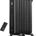 DREO Oil Filled Radiator Heater for Indoor Use, 1500W Heater for Large Room