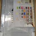 12 Pack Large Shoe Storage Box, Clear Shoe Storage Organizer with Magnetic Door, Stackable,Shoe Containers For Display Sneakers, Easy Assembly, Fit up to US Size 12, Clear