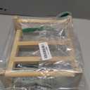 FlidRunest Bird Foraging Bed, Parrot Hammock Bed, Parrot Grass Perch Bed, Bird Perch Conure Platform Grass Forage Toy for Parakeet, Cockatiel, Lovebird, Budgie