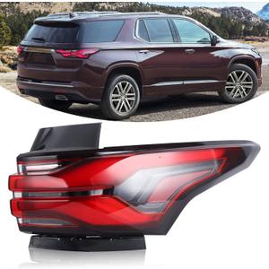 RH LED Outer Tail Light Assembly Compatible With 2022 2023 Chevrolet Traverse rear lamp Right Passenger Side 86785341 85133096 GM2805151