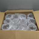 Nuogo 24 Pcs 10 Inch Acrylic Clear Cylinder Vase Plastic Flower Vase Unbreakable Tall for Wedding Centerpieces Party Home Plants Bouquet Decor