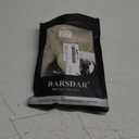 BARSDAR 26 Inch Long Braided Ponytail Extension with Hair Tie - Straight Sleek Wrap Around Blonde Braid Ponytail Hair Extensions - Synthetic Pony Tails Hairpieces for Women - Ivory Blonde