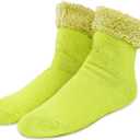Christmas Slipper Sock with Grips (Green)