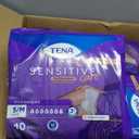 Tena Sensitive Care Overnight Incontinence Underwear for Women, Bladder Control and Postpartum, Small/Medium, 80 Count (Waist Size: 25in-35in)
