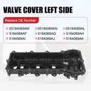 Right Side Valve Cover Compatible with Chrysler Ram Jeep Dodge OE 5184068AN