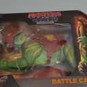 Masters of the Universe Chronicles Action Figure Battle Cat, 6.5 Inch 2026 Movie Accurate, Glass Eyes & Articulated Jaw, Tiger with Saddle & Armor