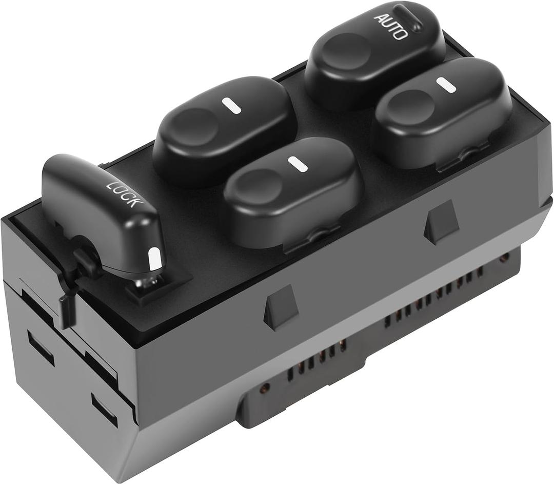 ROADFAR Window Switch Fits 1997-2005 For Buick Century 1997-2004 For Buick Regal, Front Left Driver Side Power Window Switch Replaces 10295797 10433029