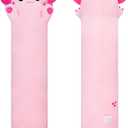 Axolotl Plush Toy, Cute Axolotl Stuffed Animal Soft Long Plushie Body Pillow for Girls and Boys Adults Gifts, 20", Pink