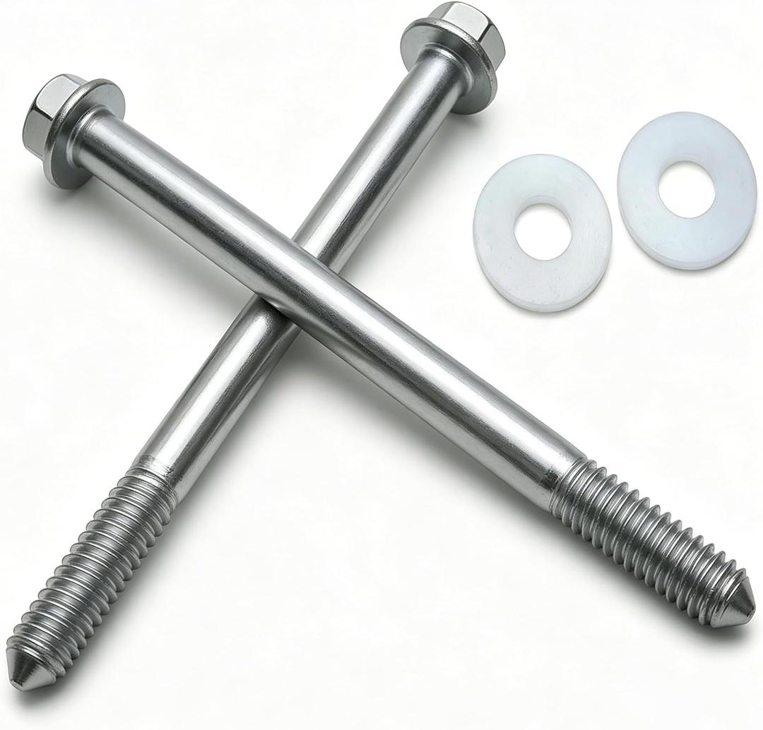 2 Pack Floating Bench Invisabolt Mounting System - Concealed Load-Bearing Bolts for Adjustable Floating Shower Benches