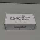 WiFi Extender Signal Booster for Home, WiFi Extender, Long Range up to 12880 Sq Ft and 105 Devices, Internet Extender WiFi Booster, WiFi Repeater with Ethernet Port, Signal Booster