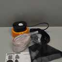 Pool Cover Pump above Ground - Submersible Water Sump Pump Swimming Water Removal Pumps, with Drainage Hose & 25 Feet Extra Long Power Cord, 850 GPH inGround, 3 Adapters (Orange)