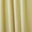 Exclusive Home Cabana Solid Indoor/Outdoor Light Filtering Hook-and-Loop Tab Top Curtain Panel Pair, 54"x108", Sundress