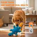WUGO Plush Dog Toys with Rope Duck Dog Toys for Large Dogs and Puppie Interactive Tug of War Dog Toy