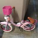 RoyalBaby Amigo Fox Kids Bike w/ Training Wheels and Kickstand, Pink (Open Box)