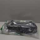 DOKEHOM 25-Inches Slim Laundry Basket on Wheels, Collapsible Rolling Laundry Hamper, Foldable Narrow Corner Clothes Storage Bins (Black)