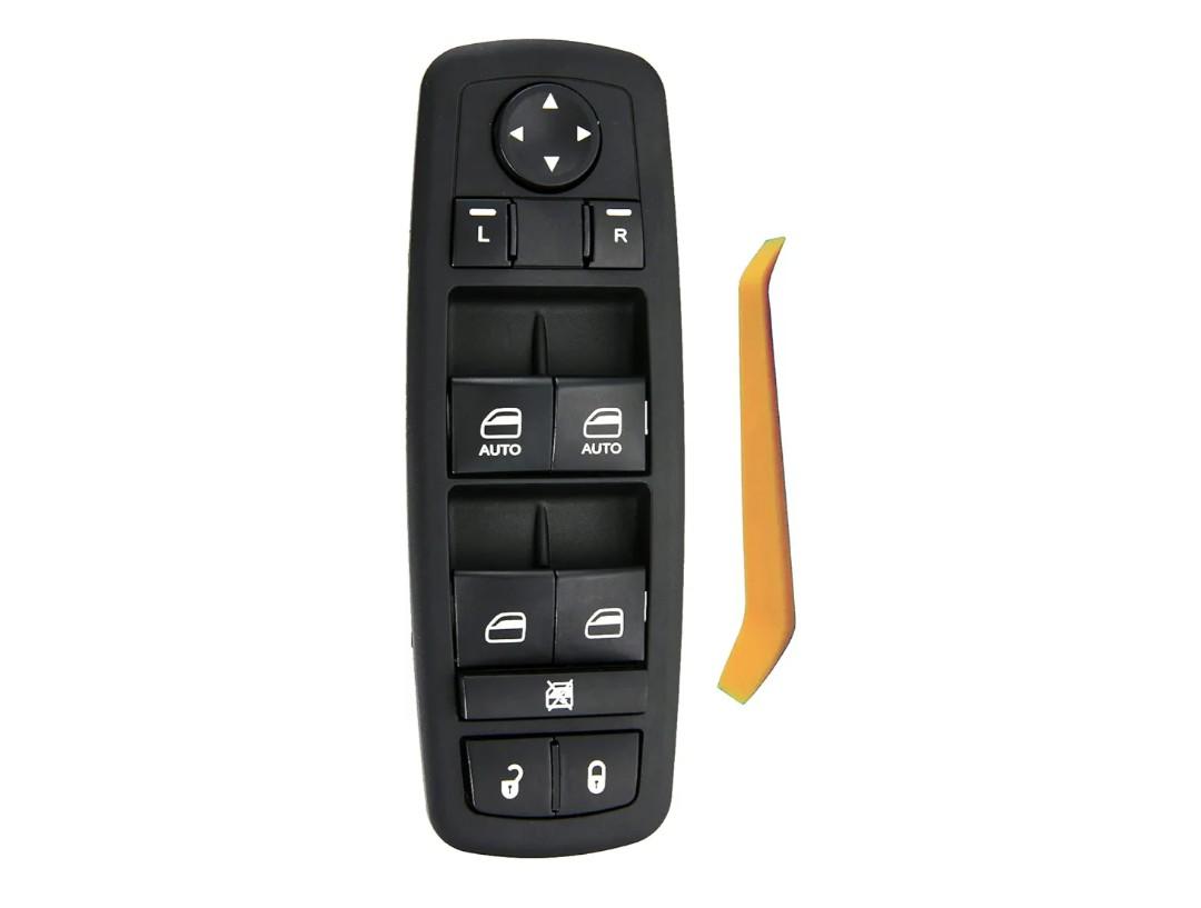 11 Metal Pins.Master Power Window Switch for 2011-2014 Dodge Charger,2011-20 Crysler 300,2015-17 Crysler 200.2016 Dodge Ram 1500,2500,3500,4500,5500.68139805AB,68139805AD (Green Light)