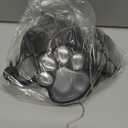 Paw Print Solar Wind Chimes for Outside, Dogs Cat Pet Pawprint Remembrance Wind Chimes,Waterproof Color Changing Solar Hanging Lights,Sympathy Gift for Pet Lover,Balcony,Patio,Yard Decor