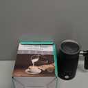 HAUSHOF Electric Milk Frother, 4-in-1 Milk Frother and Steamer, Large Capacity, Automatic Warm and Cold Foam Maker and Milk Warmer for Coffee, Latte, Macchiato, Cappuccino, Hot Chocolate, Black