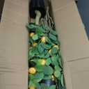 Jexine 2 Pack Artificial Lemon Tree 5 ft Tall Fake Plant Pre Potted Faux Lemon Tree Realistic Fruits for Indoor Home Decor Office Living Room