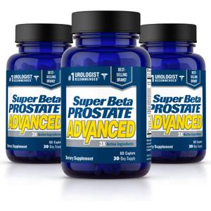 SUPER BETA PROSTATE Advanced - Prostate Health Supplements for Men, 180ct
