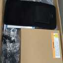 Portable Full Size Infrared Sauna for Home| One Person Spa Tent with Red Light| Personal Indoor Saunas with 660nm Red Light Therapy Lamp| Separate Heating Foot Pad and Reinforced Chair for Relaxation (Black Blue)