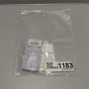 BTArtbox White Press On Nails Short - Soft Gel Press on Nails Almond, White Glue on Nails with Nail Glue, Reusable Stick on Nails in 16 Sizes, Cream Puff