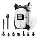 GICLE Paddle Board Pump Electric with Auto-Off Function Dual Motor for Inflatable SUP and Boat, Portable Electric Air Pump for Paddleboard with Car Power Connector and Kayak Accessories