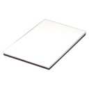 Hillyard, Trident®, Glacier Prep & Polish, White, 14"x20" Rectangle Floor Pad 4 Pieces