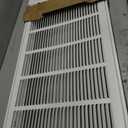 Howeall 30"W x 14"H [Duct Opening Size] Steel Return Air Filter Grille - Removable Face/Door for 1 inch Filters -HVAC Vent Cover Grill - White [Outer Dimensions: 32 5/8"W X 16 5/8"H]