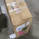 Big and Tall Office Chair 500lb Wide Seat Desk Chair with Lumbar Support Armrest Swivel Rolling High Back PU Leather Computer Chair Massage Adjustable Ergonomic Task Chair for Adults Women(Black)