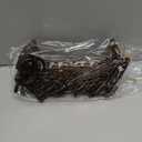 Yalikop 12 Pcs Reserved Signs for Wedding Row Reserved Seating Signs for Chairs Rustic Wooden Hanging Tag with Rope for Wedding Ceremony Church Pews Restaurant Decoration(Black)