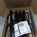 LETIANPAI 8 Pack String Light Poles,10 FT Metal Poles with Fork for Outdoor String Lights,Outdoor Light Poles with Fork,Poles/Post/Stand for Outside