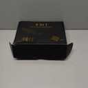 5 in ONE Hair Dryer Brush, Blow Dryer Curling Wand Hair Styling Tools Set, Ionic Hot Air Brush Round Brush Blow Dryer, Left&Right Styler 100-120V (Black)