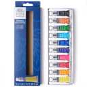 Winsor & Newton Cotman Watercolor Paint Set, 10 Colors, 5ml (0.17-oz) Tubes