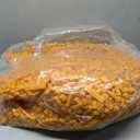 Shredded Memory Foam Filler for Dog Beds, Bean Bags, Pillows, Chairs, Cushions, and Crafts, Box Size :25"x15.5"x5.5" , color Orange