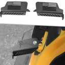 Foot Pegs for Ford Bronco, US Flag, 2 PCS | Rest Pedals for 2021-2026 Ford Bronco 2/ 4 Door, Door Hinge Footpegs, Metal Kick Panel Exterior Accessories