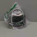 GiveBest Portable Electric Space Heater with Thermostat, 1500W/750W Safe and Quiet Ceramic Heater Fan, Heat Up 200 Square Feet for Office Room Desk Indoor Use, Silver