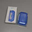 Travel Pill Organizer Large Portable Medication Organizer, Fullicon Oversize 8 Compartment Pill Box, Vitamin Travel Case Pill Holder - Airtight & Moistureproof (Blue)