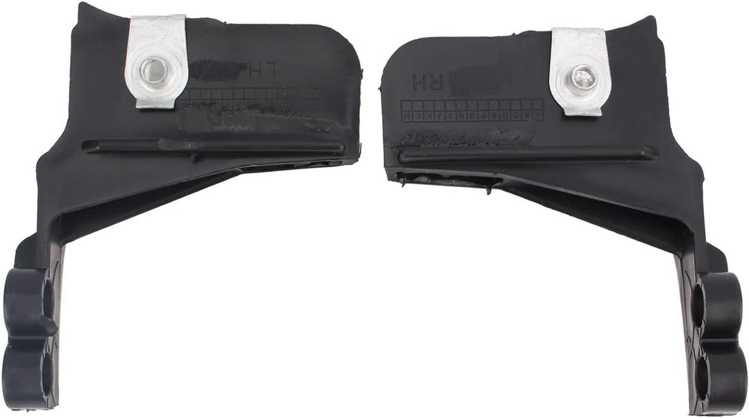 MOTOALL Right & Left Headlight Lamp Mount Brackets Fit for 13-16 Ford Fusion Lincoln MKZ