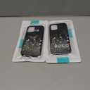 2 x Unov Case Compatible with iPhone 12 Pro iPhone 12 5G Girly Flower Floral Bouquet Women Embossed Pattern Design Slim Protective Soft TPU Bumper Back Cover