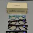 Gaoye Professional Reading Glasses for All Day - Computer Readers with Blue Light Protection - Value Pack (+1.75)