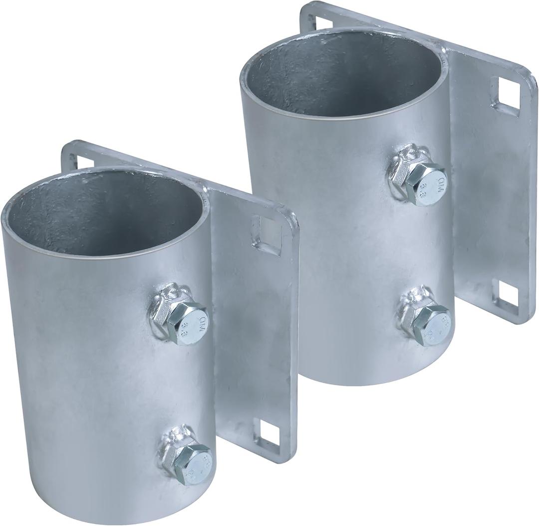 Dock Hardware 3" Galvanized Dock Pipe Leg Holder/SleeveGalvanized