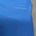 Women's High Waisted Bikini Sets Sporty Crop Top Color Block Swimwear Bandeau Scoop Neck Vintage Two Piece Bathing Suits (Large, Blue)